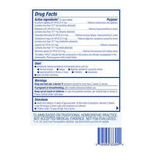 Boiron StressCalm Meltaway Tablets, 60 CT