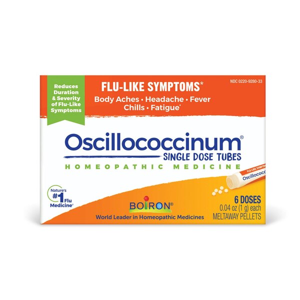 Boiron Oscillococcinum Homeopathic Medicine for Flu-Like Symptoms