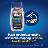 TUMS Antacid Extra Strength Chewable Tablets, thumbnail image