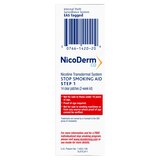 NicoDerm CQ Nicotine Patches to Stop Smoking, Step 1 - 14 Count, thumbnail image