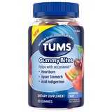 TUMS Gummy Bites Assorted Fruit, 50 CT, thumbnail image