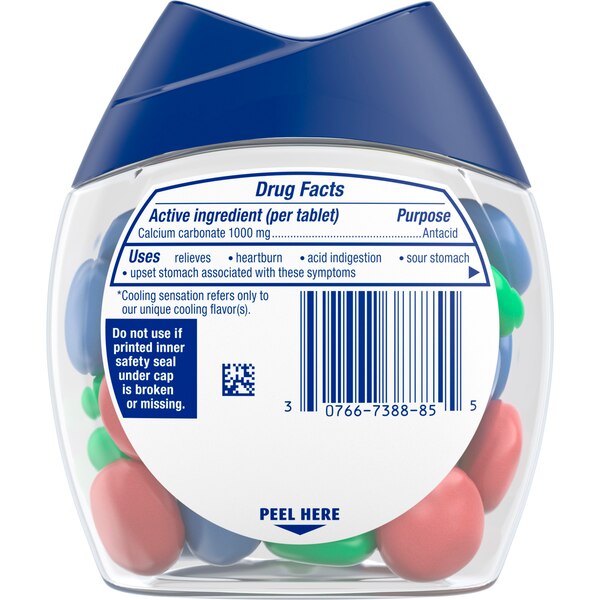 TUMS Chewy Bites with Cooling Sensation Tablets