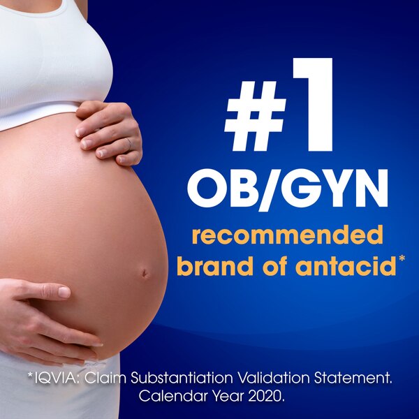 TUMS Antacid Chewable Tablets for Heartburn Relief
