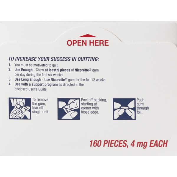 Nicorette Nicotine Gum