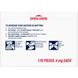 Nicorette Niotine 4mg Gum, 170 CT, thumbnail image
