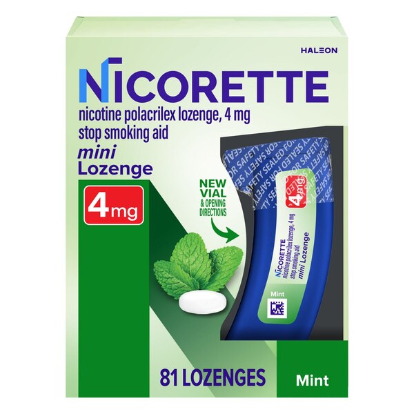 Nicorette Mini Lozenges, Mint