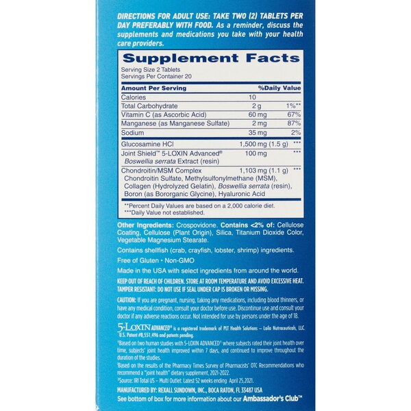 Osteo Bi-Flex Triple Strength Tablets