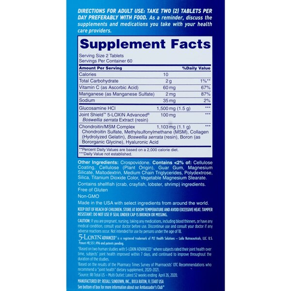 Osteo Bi-Flex Triple Strength Tablets