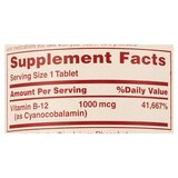 Sundown B12 Vitamin Supplement Tablets, 1000 mcg, 60 CT, thumbnail image
