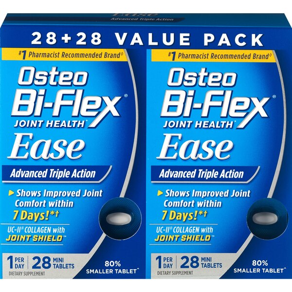 Osteo Bi-Flex Joint Health Ease Advanced Triple Action Mini Tablets, 56 CT
