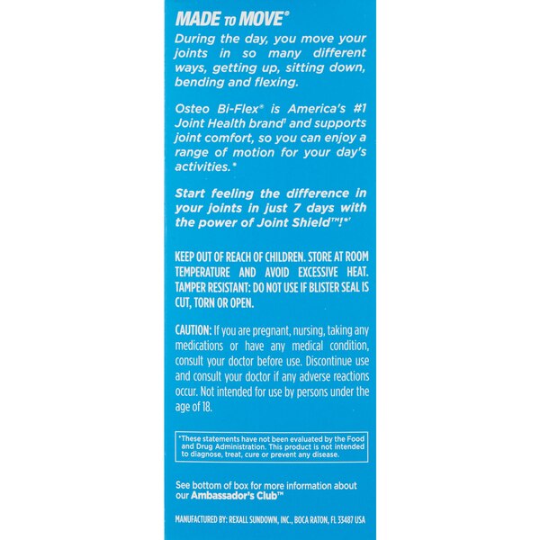 Osteo Bi-Flex Joint Health Ease Advanced Triple Action Mini Tablets, 56 CT