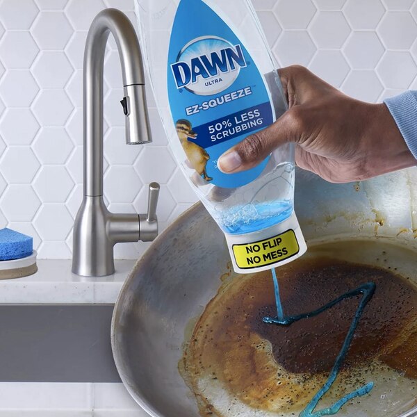 Dawn Platinum EZ-Squeeze Dishwashing Liquid Soap, Original Scent, 14.7 oz