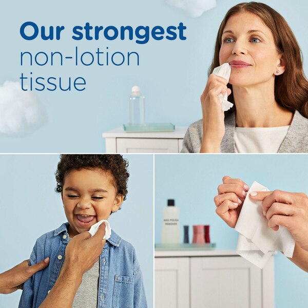 Puffs Ultra Soft Non-Lotion Facial Tissues, 4 ct