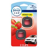 Febreze Car Air Freshener Vent Clip, Berry & Bramble Scent, 2 ct, thumbnail image