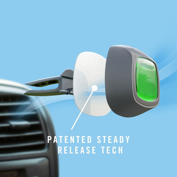 Febreze Car Air Freshener Vent Clip, Berry & Bramble Scent, 2 ct