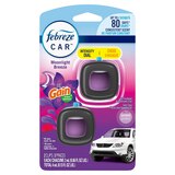 Febreze Auto Air Freshener Vent Clips, Gain Moonlight Breeze, 2 ct, thumbnail image