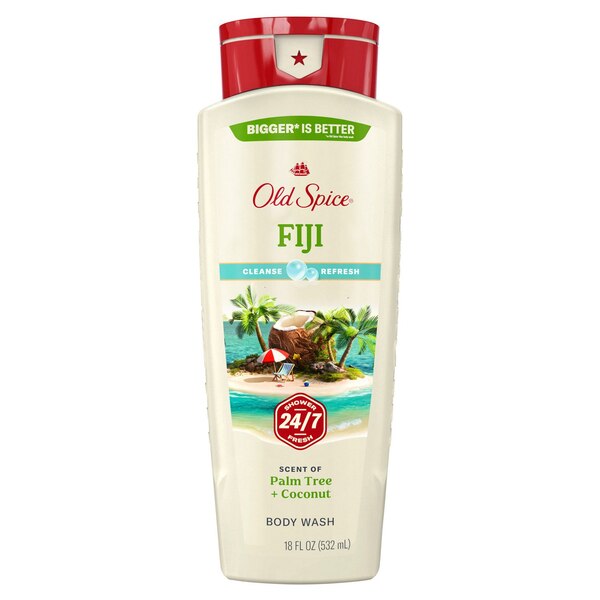 Old Spice Body Wash for Men, Fiji, 18 oz