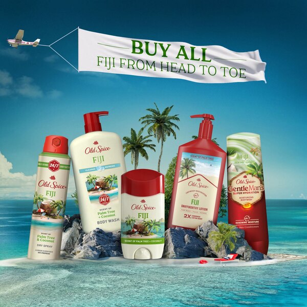 Old Spice Body Wash for Men, Fiji, 18 oz