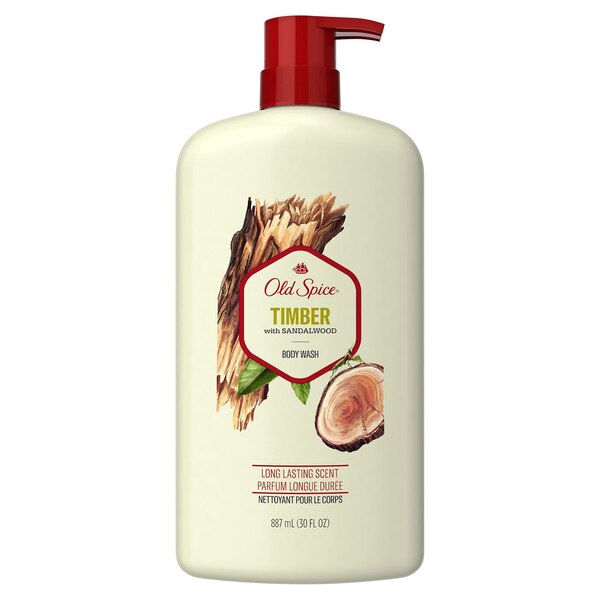 Old Spice Body Wash, Timber with Sandalwood, 30 OZ