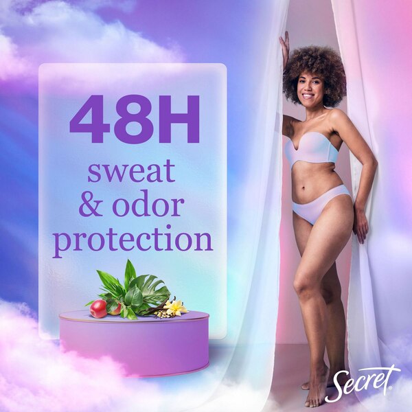 Secret 48-Hour Antiperspirant & Deodorant Dry Spray, Vanilla, 4.1 OZ
