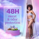 Secret 48-Hour Antiperspirant & Deodorant Dry Spray, Waterlily + Argan Oil, 4.1 OZ, thumbnail image 3 of 9