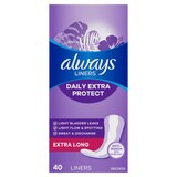 Always Pantiliner, Extra Long, 40 CT, thumbnail image