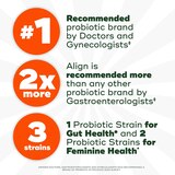 Align Probiotic Women's Dual Action Gut & Feminine Health Capsules, 28 CT, thumbnail image