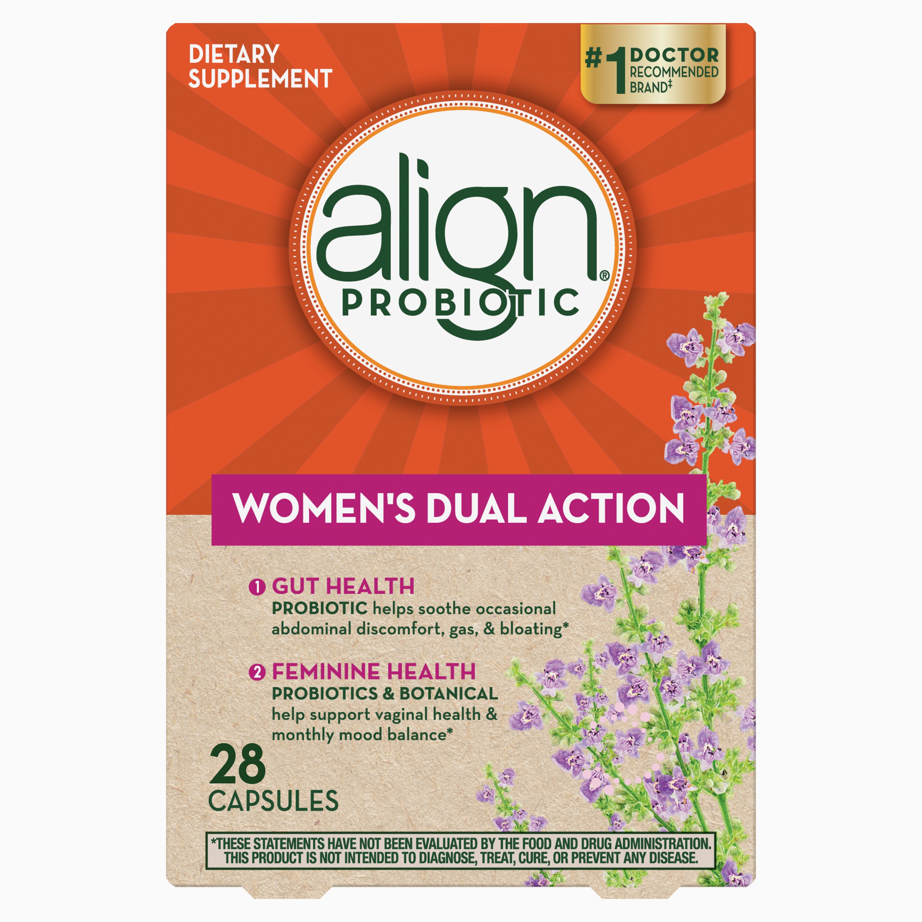Align Probiotic Women s Dual Action Probiotics Capsules