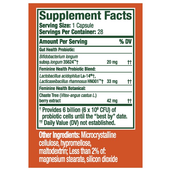 Align Probiotic Women's Dual Action Probiotics Capsules
