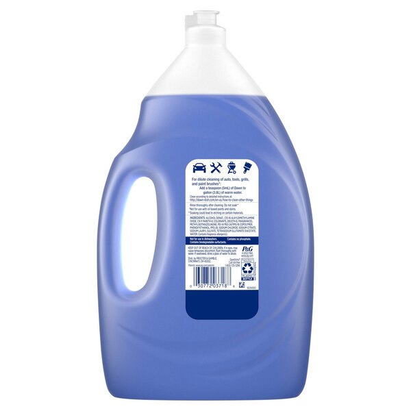 Dawn Platinum Liquid Dish Soap, Fresh Rain Scent, 54.8 oz