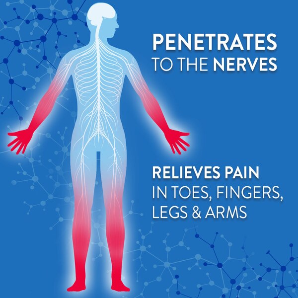 Nervive Pain Relieving Cream, 3 OZ
