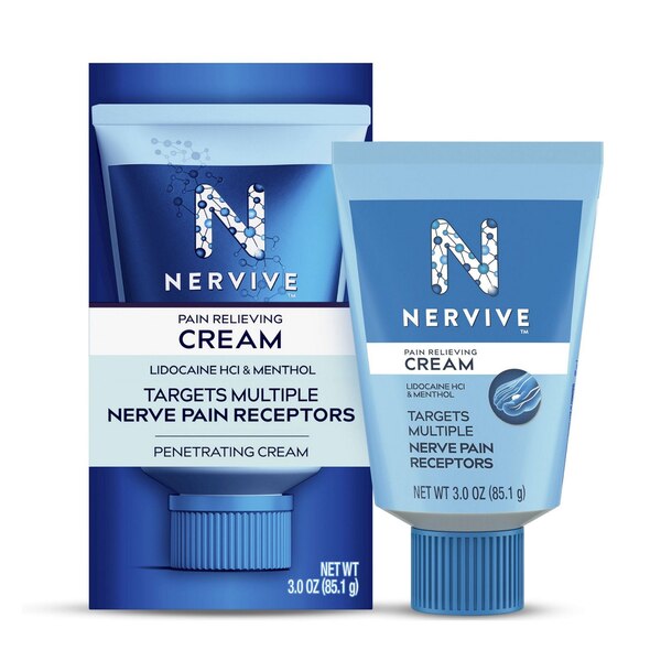 Nervive Pain Relieving Cream, 3 OZ