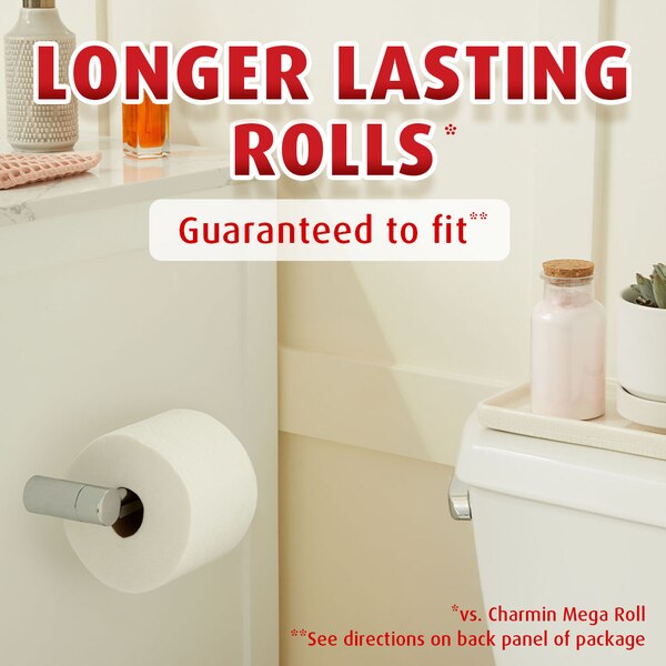 Charmin Ultra Strong Toilet Paper 9 Super Mega Rolls, 363 Sheets Per Roll