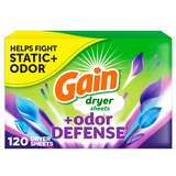 Gain + Odor Defense Dryer Sheets, 120 CT, thumbnail image