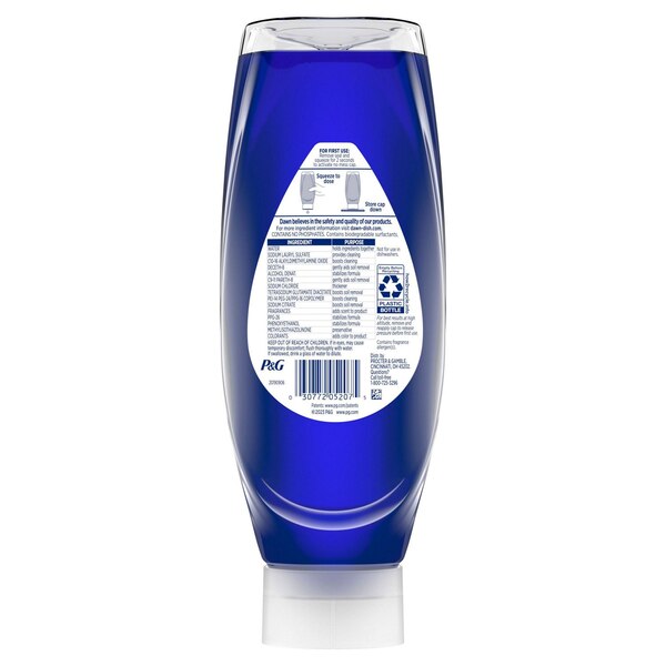 Dawn Platinum EZ-Squeeze Dishwashing Liquid Soap, Fresh Rain Scent, 24.3 oz