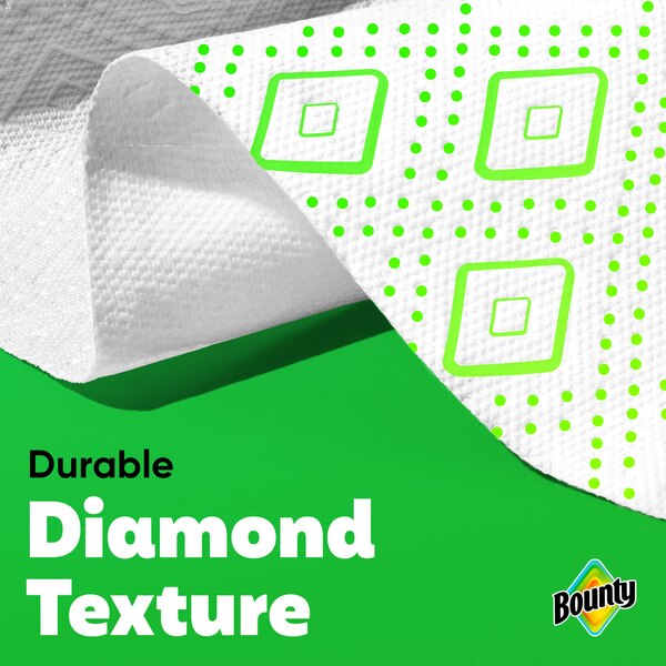 Bounty Select-A-Size Paper Towels, 4 Double Rolls, White, 90 Sheets Per Roll