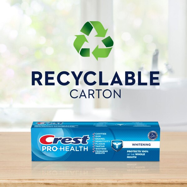 Crest Pro-Health Whitening Anticavity Fluoride Toothpaste, 4.3 OZ