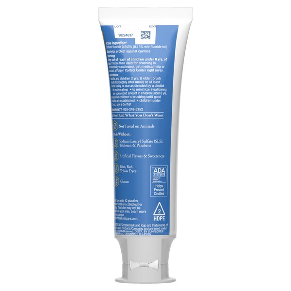 Burt's Bees Complete Multi-Care Fluoride Toothpaste, Natural Peppermint, 4.7 OZ