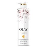 Olay Exfoliating & Moisturizing Body Wash with Sugar, Cocoa Butter, and Vitamin B3, 20 oz, thumbnail image