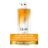 Olay Cleansing & Nourishing Body Wash with Vitamin B3 and Vitamin C, 20 oz, thumbnail image