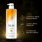 Olay Cleansing & Nourishing Body Wash with Vitamin B3 and Vitamin C, 20 oz, thumbnail image