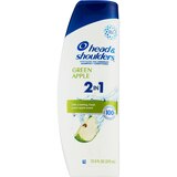 Head & Shoulders Green Apple 2-in 1 Dandruff Shampoo & Conditioner, 12.5 OZ, thumbnail image