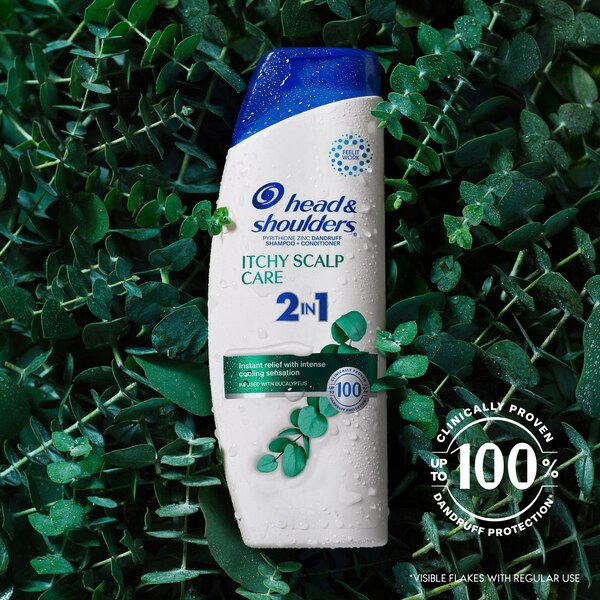 Head & Shoulders Itchy Scalp Care 2-in-1 Dandruff Shampoo & Conditioner, 12.5 OZ