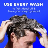 Head & Shoulders Mens Sandalwood 2-in-1 Anti-Dandruff Shampoo & Conditioner, 12.8 OZ, thumbnail image 5 of 6