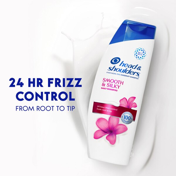 Head & Shoulders Smooth & Silky Dandruff Shampoo, 12.5 OZ