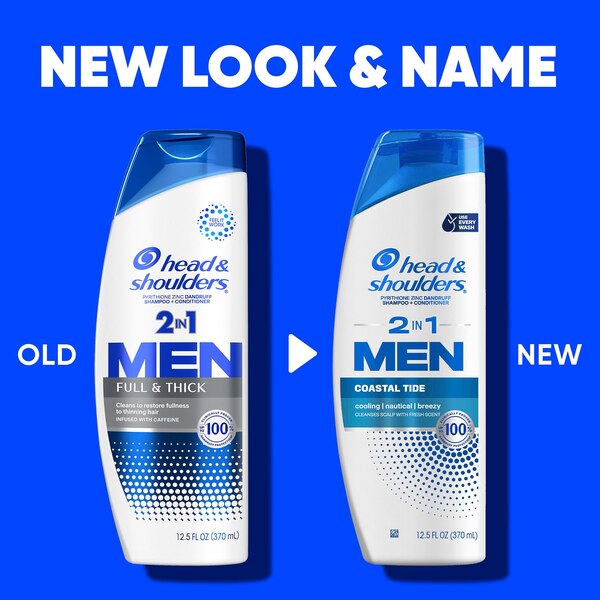 Head & Shoulders Men 2-in-1 Full & Thick Dandruff Shampoo & Conditioner