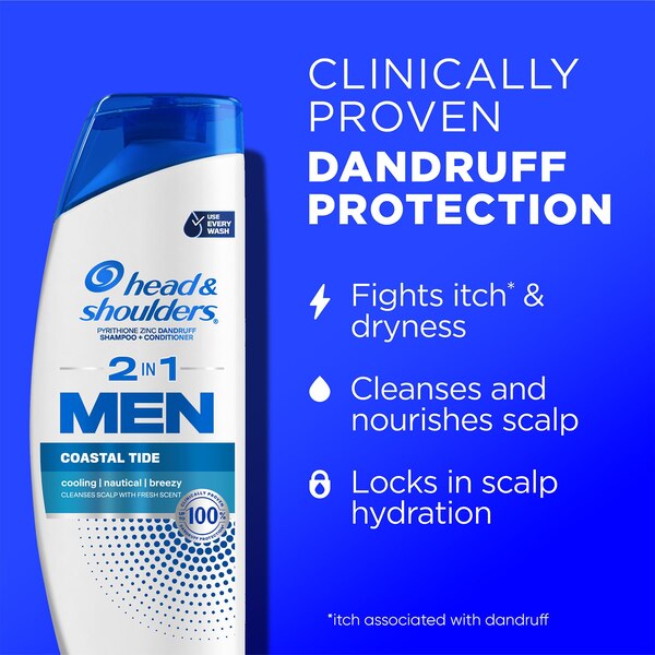 Head & Shoulders Men 2-in-1 Full & Thick Dandruff Shampoo & Conditioner
