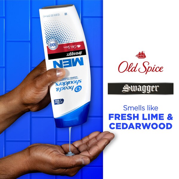 Head & Shoulders Men Old Spice Swagger Dandruff Shampoo, 12.5 OZ