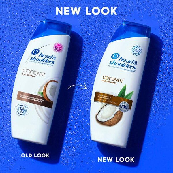 Head & Shoulders Coconut Anti-Dandruff Shampoo, 12.5 OZ