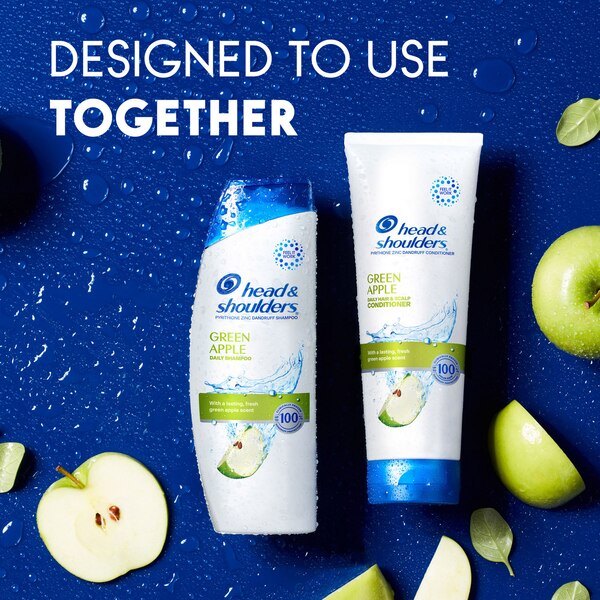 Head & Shoulders Green Apple Dandruff Shampoo, 20.7 OZ